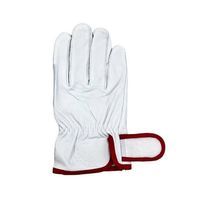 アズワン 牛表革手袋 補強当付き S 4-3745-01 1双（直送品）