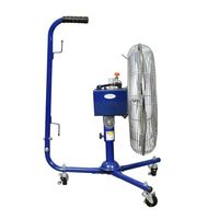 アクアシステム 無給油エアモーター式工場扇(フロア型) 4-4067-01 1個（直送品）