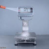 アズワン 防水タイプ台はかり(D6000シリーズ)秤量15kg 最小表示1g 4-4309-03 1個（直送品）