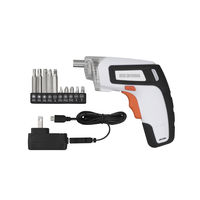 アイリスオーヤマ 充電式電動ドライバー ビット付 ポータブル DIY JDD352-W 1台