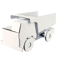 hacomo のりものシリーズ ダンプカー ダンボール工作キット 4562201012337 1セット(6個)