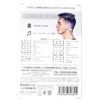 エール RiC オープンイヤーブルートゥースイヤホン BT0021 ホワイト BT0021 WH 1個入×2セット（直送品）