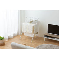 アイリスオーヤマ 簡単組立スタイル物干し ホワイト STMX-700 1台