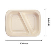 パックスタイル 冷凍エコ弁当容器　BBデリ20-15-2S PETラミ　500枚(50枚×10) 00702094（直送品）