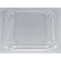 弁当容器　耐熱F-257 黒セット　400枚(50枚×8) 0133257000520　シーピー化成（直送品）