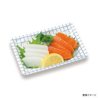 トレー　V-411 レースブルー　500枚(50枚×10) 0210411000600　シーピー化成（直送品）