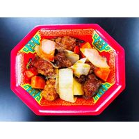 惣菜容器　V-616-27 飛龍赤　500枚(50枚×10) 0210616278160　シーピー化成（直送品）