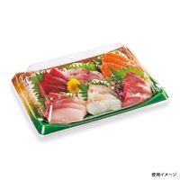 寿司容器　SFうま盛6 柚子葉本体　600枚(50枚×12) 0276806007005　シーピー化成（直送品）