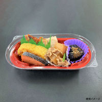 弁当容器　BFNプランチ21-A RB中皿　1200枚(50枚×24) 0280821102203　シーピー化成（直送品）