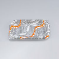 オードブル容器　BFNプレスク1 デコールS本体　600枚(50枚×12) 0281101009615　シーピー化成（直送品）