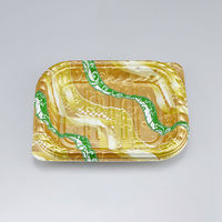 オードブル容器　BFNプレスク3 デコールG本体　600枚(50枚×12) 0281103009605　シーピー化成（直送品）