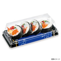 寿司容器　UFハカマ板15 みつる青本体　1000枚(50枚×20) 0597115008955　シーピー化成（直送品）