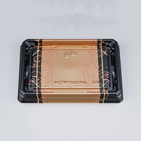 寿司容器　UFハカマ板24 みつる金本体　600枚(50枚×12) 0597124008965　シーピー化成（直送品）