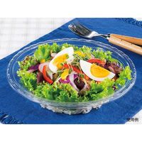 透明サラダ容器 COPNアクア丸19本体　600枚(50枚×12) 0652019000005　シーピー化成（直送品）