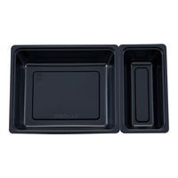 タカギ産業 仕出弁当 TS-BOX70-40 本体2段セット(上段+下段) 300枚 2003703 1袋(300枚入)（直送品）