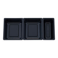 タカギ産業 仕出弁当 TS-BOX90-40 本体2段セット(上段+下段) 200枚 2003713 1袋(200枚入)（直送品）