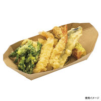 北原産業 紙トレー たこふね8PUB(PP) 1200枚(100枚×12) CE21510 1ケース(1200枚入(100枚×12袋))（直送品）