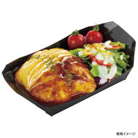 北原産業 紙トレー たこふね8ワイドBB(PP) 1000枚(100枚×10) CE21555 1ケース(1000枚入(100枚×10袋))（直送品）