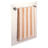 池永鉄工 タオルハンガー ステンレス粘着テープ付 幅36cm用 275211 1個