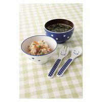 竹中 ボウル 10cm ノーティ キッズ汁碗 洋食器 樹脂製 日本製 ブルー 279898 1個（直送品）