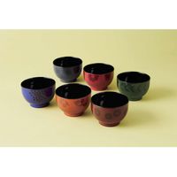 竹中 汁椀 370ml 溜いろ 山中汁椀 合成漆器 食器 日本製 青 305097 1個（直送品）