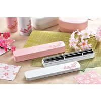 たつみや トリオセット 箸 フォーク スプーン 大人のカトラリー SAKURA HAKOYA カトラリー ピンク 327277 1個（直送品）