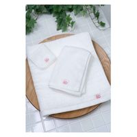 旭紡績 フェイスタオル 泉州 34×80cm いとやのタオル ピマコットン 日本製 乳白 327615 1個（直送品）