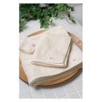旭紡績 フェイスタオル 泉州 34×80cm いとやのタオル オーガニックコットン 日本製 生成り 327645 1個（直送品）