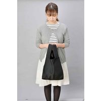 トレードワークス エコバッグ クルリト デイリーバッグ MOTTERU モッテル ブラック 351663 1個（直送品）