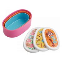 スケーター お弁当箱 シール容器 抗菌 3個セット SWIMMER スイマー YUMYUM 378257 1個（直送品）