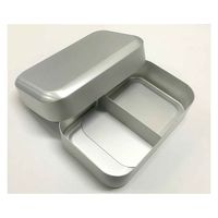 大一アルミニウム製作所 弁当箱 1段 400ml アルミ 角丸型 384443 1個（直送品）