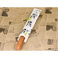 スナック・軽食袋 大阪ポリエチレン販売 CRS-8 チュロス袋 パンダ柄 1000枚(100枚×10) 9625（直送品）