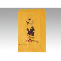 大阪ポリヱチレン販売 パン・和洋菓子袋 大阪ポリエチレン No.222-1 ハロウィン耐油平袋 100枚 9601 1包(100枚入)（直送品）