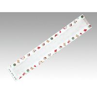 大阪ポリヱチレン販売 バケット袋 クリスマスフェネット(大) 大阪ポリエチレン　50枚 7228（直送品）