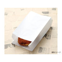 パン・和洋菓子袋 大阪ポリエチレン 耐油紙マチ付袋 No.64 2000枚(500枚×4) 7813（直送品）