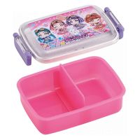 スケーター お弁当箱 1段 450ml 抗菌 ふわっと タイトランチ ビッ友×戦士 キラメキパワーズ! 375692 1個（直送品）