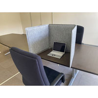 簡易型 抗ウィルス加工 吸音パーテーション（天井なし） VB-AB1　1個 積水樹脂（直送品）