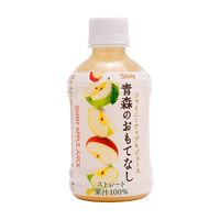 【りんごジュース】シャイニー 青森のおもてなし 280ml 1箱（24本入）