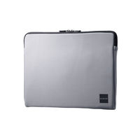 パソコンケース 14インチ 耐衝撃 スリム ファスナー式 グレー BM-IBTHF03GY Z43:AA43エレコム 1個（直送品）