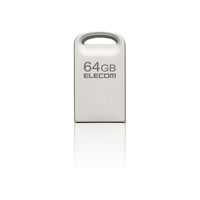 USBメモリ 64GB USB A 超小型 シルバー MF-SU3A064GSV エレコム 1個