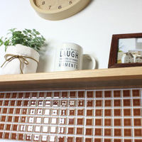 D.I.Yタイル ランドマーク ふしぎなシール LM-9-W 藤垣窯業 1セット（30枚入）（直送品）