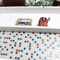 D.I.Yタイル ランドマークミックス ふしぎなシール LMM03-W 藤垣窯業 1セット（10枚入）（直送品）