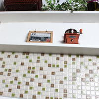 D.I.Yタイル ランドマークミックス ふしぎなシール LMM04-W 藤垣窯業 1セット（30枚入）（直送品）