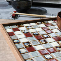 D.I.Yタイル パルメザンアンティーク がっちりシール PAL03/T-S 藤垣窯業 1セット（4枚入）（直送品）