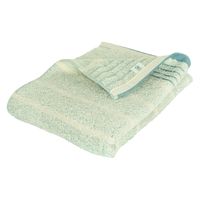 プレーリードッグ coco hibi ベーシック ナチュラル バスタオル ブルーボーダー CONB-B-BL 1枚（直送品）