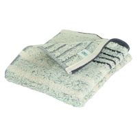 プレーリードッグ coco hibi ベーシック ナチュラル フェイスタオル グレーボーダー CONB-F-GY 1セット(2枚)（直送品）