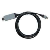 アーテック USB typeCーHDMI変換ケーブル(2.0m) 4K対応30Hz 91819 1個