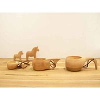 南海通商 マグカップ Skandinavisk Hemslojd(スカンジナビスク・ヘムスロイド) ククサ M 木製 243933 1個（直送品）