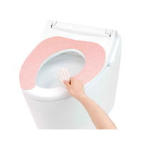 レック 便座カバー 吸着べんざシート ぴたQ ピンク 261914 1個