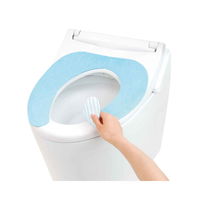 レック 便座カバー 吸着べんざシート ぴたQ ブルー 261913 1個